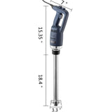 VEVOR Safety Button Space-saving Thickened Blade Commercial Immersion Blender Electric Handheld Mixer Stick for Various Food