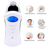 Handheld With 3 Heads LCD Tool Micro Current Spa Device Galvanic USB Facial Massager Skin Care Electric Anti Aging Portable