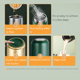 Automatic Soybean Milk Machine Soymilk Cooker Mini Blender Portable Porridge Soup Cooking Machine Kitchen Appliances