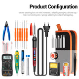 SL103 Electric Soldering Iron US/EU Plug Adjustable Temperature 60W Digital Display Welding Tool Ceramic Heater Electrocautery
