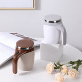 Self Stirring Coffee Mug Stainless Steel Water Bottle Automatic Mixing Cup 380ml Magnetic Control Smart Coffee Cup for Home