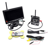 1PCS New Multi-function 7-inch 2.4G Built-in Wireless Truck Image Reversing Display Bus 12V-24V AV Car Input Two-way J7L5