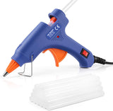 20W Heating Hot Melt Glue Gun 30pcs Melt Glue Sticks For Kids School DIY Arts Crafts Projects Home Quick Repairs Power Tools