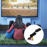 1080P HD Video Adapter Connector Portable Video Converter Adapter AV To HDMI-Compatible Converter Home Video Accessories