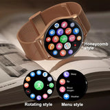 Smart Watch TK33 Men 1.28 Inch Heart Rate Monitoring Sport  Fitness Tracker  Women Smartwatch for IOS Android