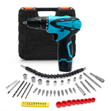 18V Impact Cordless Drill Power Tools Wireless Drills Rechargeable Drill Set for Electric Screwdriver Battery Driller Tool