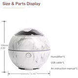 100ML Mountain View Mini Aroma Diffuser USB Essential Oil Atomizer New Home Desktop Ultrasonic Humidifier Birthday Gift