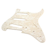 PVC Electric Guitar Pickguard Scratch Plate with Back Plate DIY