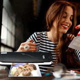 A4 9 inch Office Hot&amp;Cold Photo Laminator Roll Laminator Thermal Laminating Machine for A4 Document Photo Fast Laminating Speed
