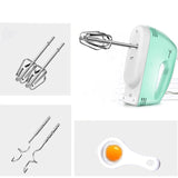 Multifunctional 7 Speed Mini Mixer Electric Food Blender Handheld Mixer Egg Beater Automatic Cream Food Cake Baking Dough Mixer