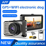 Dash Cam 3 In 1 Car DVR Video Recorder Dash Camera Wifi G-Sensor 24H Parking Video Recorder Dash Cam Full HD Box DVR Car Cam