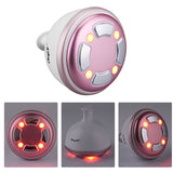 Ultrasonic Vibration Body Slimming Massager Hot Compress Fat Burner RF Infrared Abdomen Shaping Tool Anti Cellulite Weight Loss
