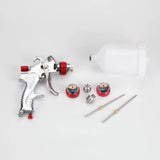 Professional HVLP Spay Gun 1.4/1.7/2.0mm Nozzle Gravity Airbrush for Car Painting Water Based Air Spray Gun Furniture Wall