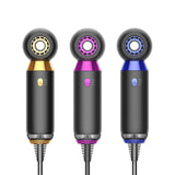 2021 Newest Design 20s/m Airflow Mini Hair Dryer Leafless Powerfull 800W Hair Dryer Mute 80DB Hair Dryes Travel One Step
