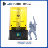 ANYCUBIC 3D Printer Photon Mono UV Light Hardening LCD Resin 3D Printer with 50mm/h Fast Printing Speed, Print Size 130x82x165mm