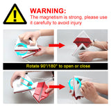 New Magnetic window Cleaner Brush Tool Double Side Magnetic Brush magnetic brush for window cleaning Household Cleaning Tool