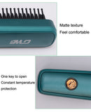 Negative Ion Hair Straightening Comb Straightener Curler Fast Heating Multifunction Electric Hair Brush Beard Brushe