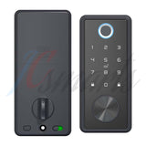Remote fingerprint password password lock TTLOCK auxiliary lock indoor wooden door smart card door lock