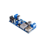 10PCS DC-DC 24V/12V To 5V 5A Step Down Power Supply Buck Converter Replace LM2596S Adjustable USB Step-down Charging Module