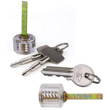 Practice Lock Set,7 Transparent Locks Clear Cylinder Lock With Keys Pro Locksmiths