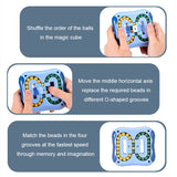 Rotating Magic Beans Fidget Toys Magic Beans Fingertip Toy Creative Stress Relief Children's Educational Toys Brain Teaser Game