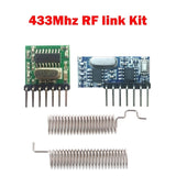RF module 433 Mhz Wireless Receiver Module RX480E Transmitter Receiver Learning Code 1527 4Ch Antenna For Arduino uno DIY kit