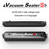Food Vacuum Sealer Packaging Machine 110V-240V With 10pcs Bags Free Vacuum Food Sealing Machine Vacuum Sealer Packer