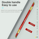 GK8 Multifunctioal CPU IC Glue Removal Blade Set Glue Remover Knife Thin Blade Motherboard BGA Chip Glue Cleaning