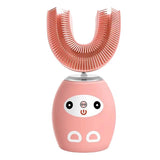 U-Shaped Electric Toothbrush Recharge Automatic Ultrasonic Toothbrush Kids Cartoon Pattern Toothbrush
