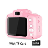 Mini Kids Camera 2 Inch HD Screen Digital Cameras Toys Video Recorder Camcorder Children's Birthday Christmas Gift Boys Girls