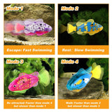 4PCS Cat Interactive Electric Fish Toy Water Cat Toy for Indoor Play Swimming Fish Toy for Cat and Dog with LED Light  Pet Toys