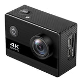 HOT-Sports Camera 4K 60 Frame HD Waterproof Camera 2.0 Inch IPS Underwater Camera Cycling Sports DV Camera