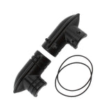 Tubing Cover for Flhx Streetglide 02-12 Linear Fuel Line Cover Fit for Harley Powersports Accessories Replacement Parts