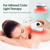 Far Infrared Face Massager Red Light Therapy EMS Microcurrent Device Anti Cellulite Neck Face Lift Double Chin Skin Tightening