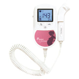 Contec Baby Sound C Pocket Fetal Doppler Color Prenatal Heart Monitor Baby Sound Heart Rate+Gel Waveform