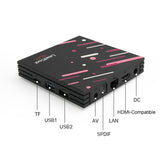 Android 9.0 Leadcool Play TV BOX RK3318 Quad Core 2GB 16GB 4GB 64GB Smart TV Box Media Player 1080P USB3.0 Android Set Top Box