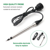 New EC/Temp Soil Tester Waterproof Soil meter Digital Garden Meter Soil Tester Tools Potted Plants Gardening Agriculture 40% Off