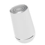 New Bluetooth speaker bass hifi small steel gun barrel Card mini round sound wireless microphone