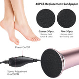 Electric Foot Callus Remover Grinder Foot Care File Leg Heels Remove Dead Skin Trimmer Pedicure Tool Set Feet Cleaner Machine