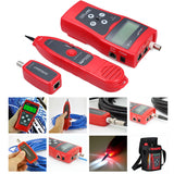 NOYAFA NF-308 Network Cable Tester High Precision Line Finder Coaxial Line Tester RJ11 RJ45 Wire Length Finder Detector Wiring