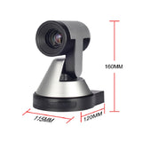 Smart PTZ 4MP HD 4x 10x Optical Zoom Video Conference Camera With Bluetooth Omnidirectional Microphone USB Remote Control