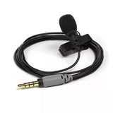 High Quality Lavalier Audio Video Phone Microphone Condenser Mic Recorder For iPhone Xs Max X 8 Plus Canon Nikon SONY DSLR DV