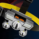350LM LED Headlamp USB Rechargeable Waterproof Outdoor Fishing Headlight Portable Camping Light Head Horch Hiking Accessories