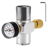Homebrew CO2 Charger Kit, 0-60PSI CO2 Regulator Portable Mini Keg CO2 Charger 7/16" Regulated For Home Brewing Beer Accessories