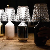 Classic table lamp LED Creative studio Valentina Bedroom Restaurant iron table lamp Nordic Simple Colourful crystal table lamps