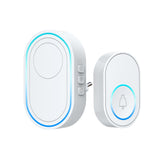 Wireless Waterproof Doorbell US EU UK Plug Smart Home Intelligent Door Bell Chime TUYA APP Wifi Compatible With 433MHz Detectors