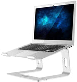 Vertical Laptop Stand Ergonomic Aluminum Laptop Computer Stand Detachable Laptop Riser Notebook Holder Stand Macbook Pro Support