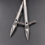 5pcs Tail Wing Fish Dart Shooting Fishing Dart Split Deep Water Fish Slingshot Bullet Dart Strong Penetrating Fishing Tool