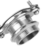Portable Honey Tap Bottling Gate  Threaded Apiculture Stainless Steel Home Beekeeping Tool Regulate Flow Extractor