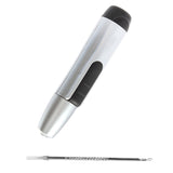 Travel Electric Wet/Dry Nose Ear Facial Face Hair Removal & Blackhead Remover Cleaner Tool Acne Blemish Needle Pimple